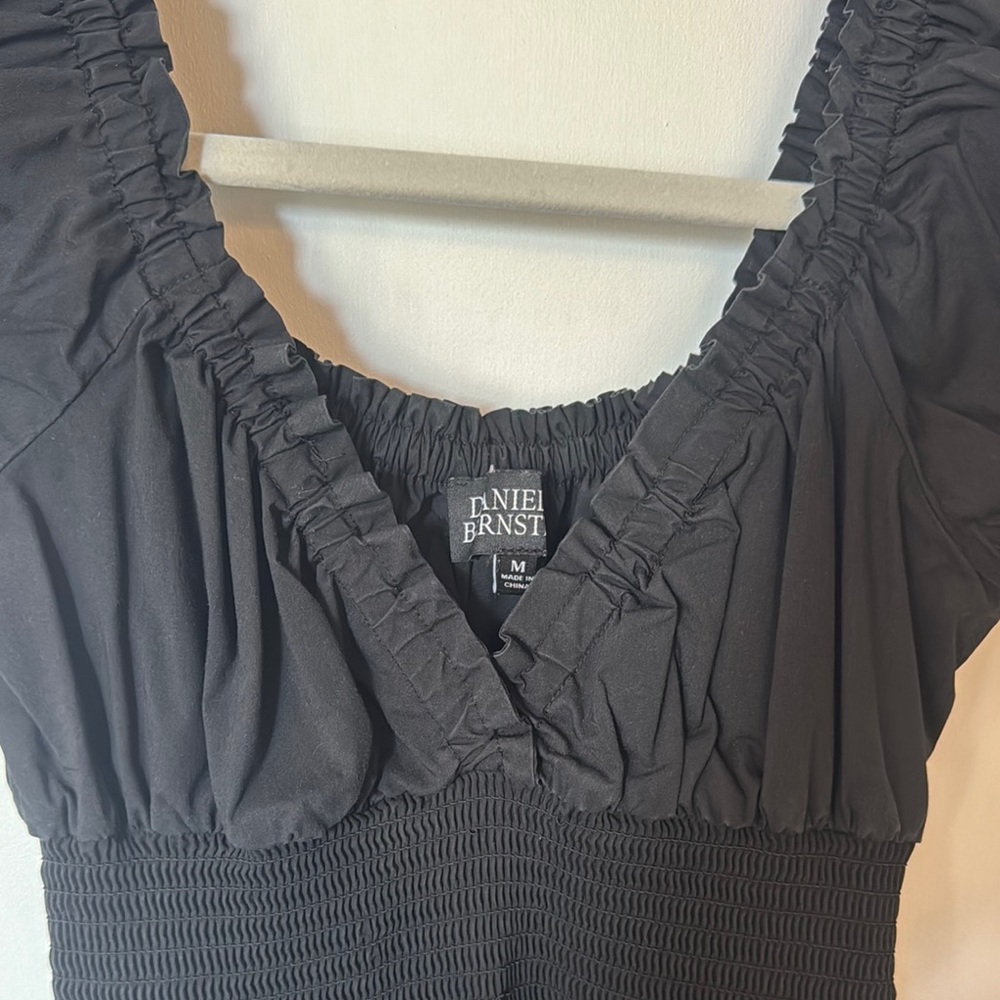 Danielle Bernstein Macy’s Elegant Black Tiered Dr… - image 7